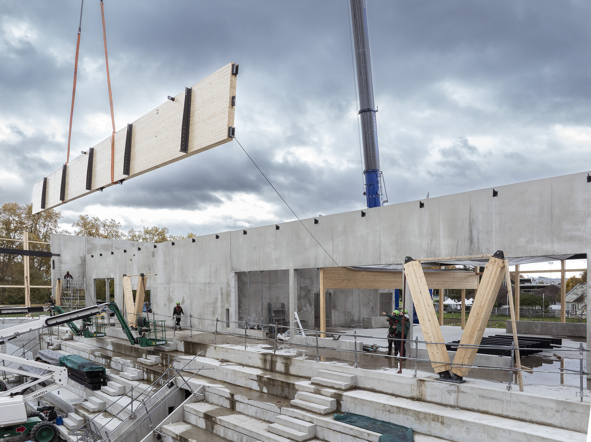 Le futur Hall des Sports : une démonstration de savoir-faire en ingénierie et construction par deux filiales de KS groupe : MOOG Bâtisseur Bois et KS construction