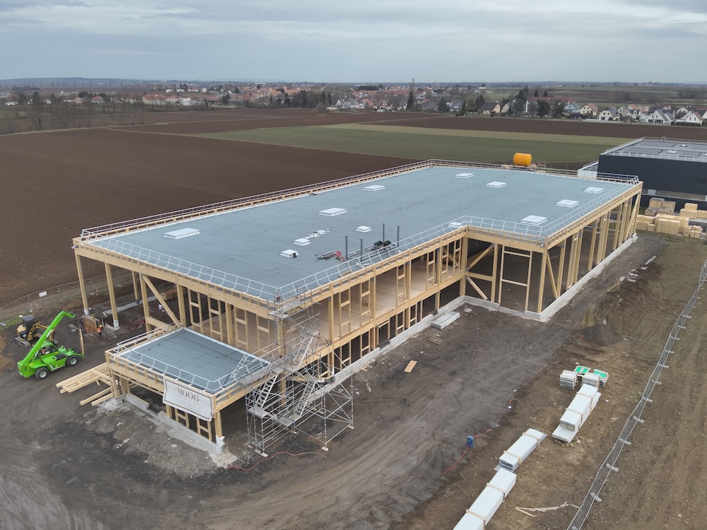 Nouveau siège social et base logistique de Carl Stahl France à Ittenheim